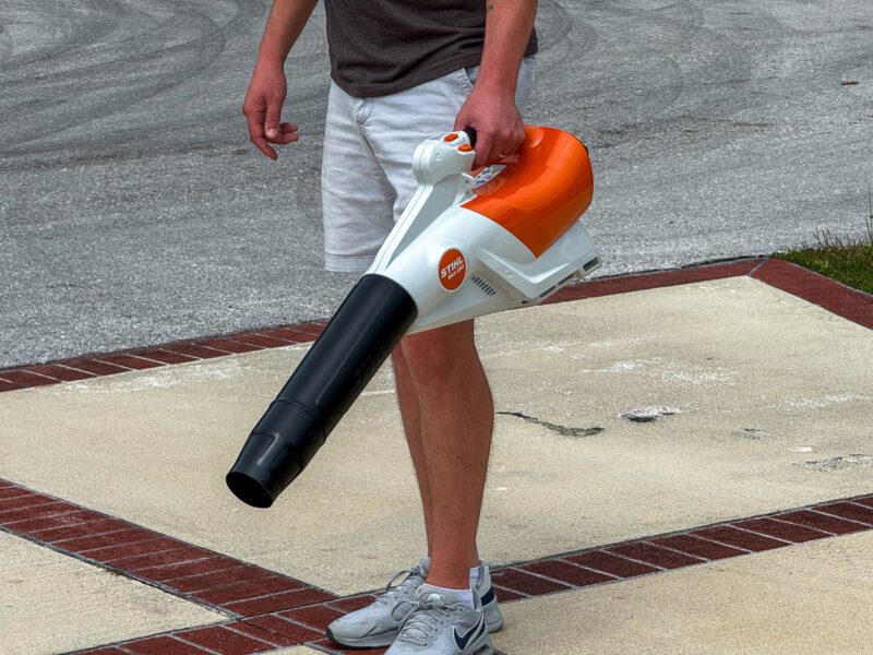 Stihl BGA 250 Ergonomics