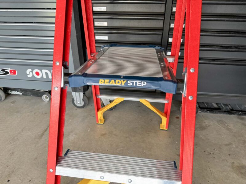 Werner Ready Step Ladder Platform