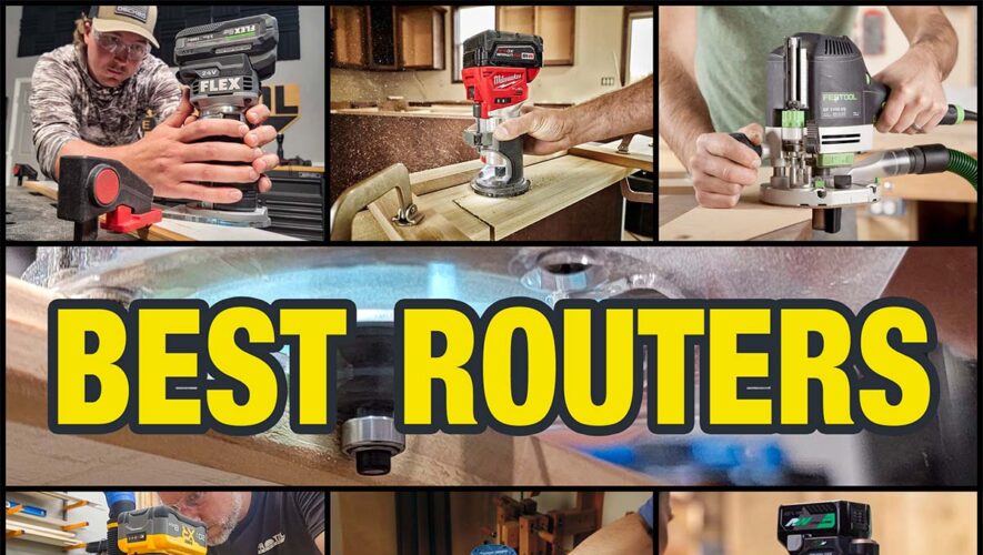 Best Wood Routers for Woodworking and Carpentry