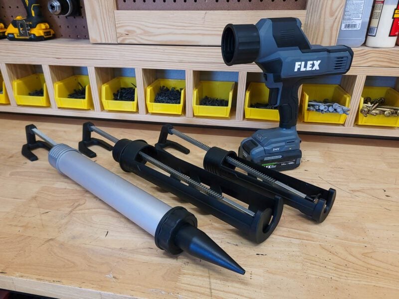 Flex 24V Caulk and Adhesive Guns