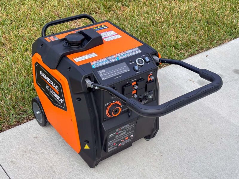 Generac iQ5200 Inverter Generator Handle