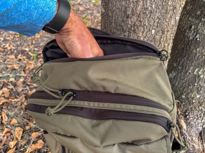 Top Entry to Main Compartment