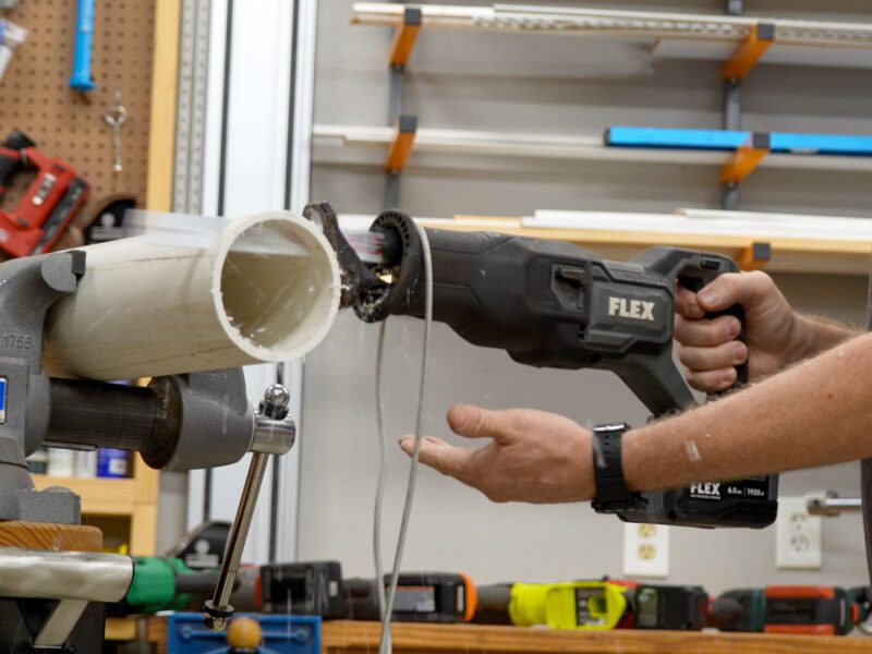 Best Cordless Reciprocating Saw PVC Test