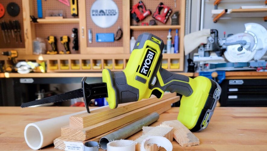 Ryobi 18V One-Handed Reciprocating Saw