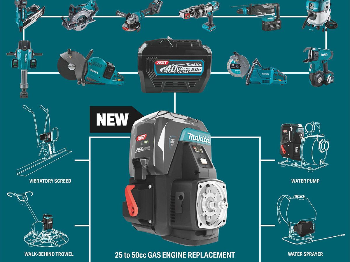 Makita 40v max XGT Motor Unit