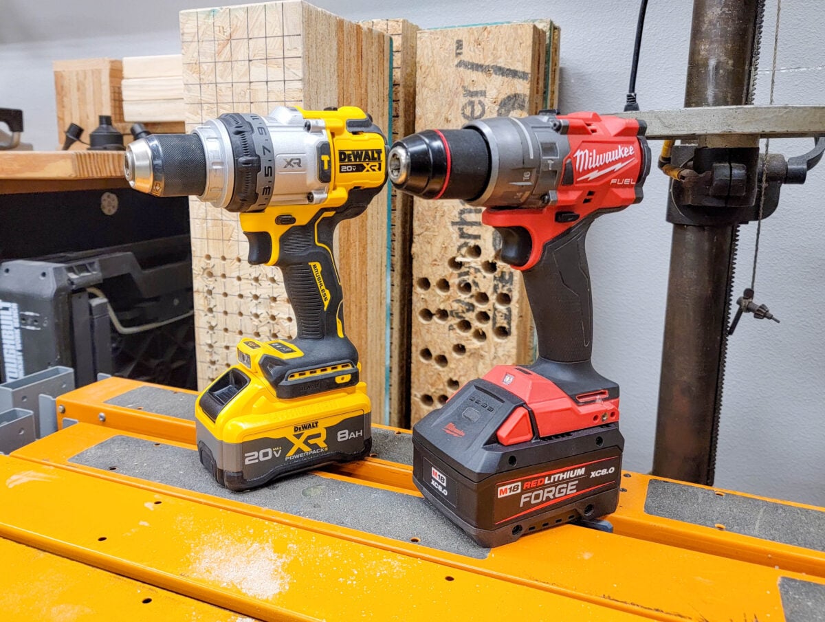 Milwaukee VS DeWalt Hammer Drill