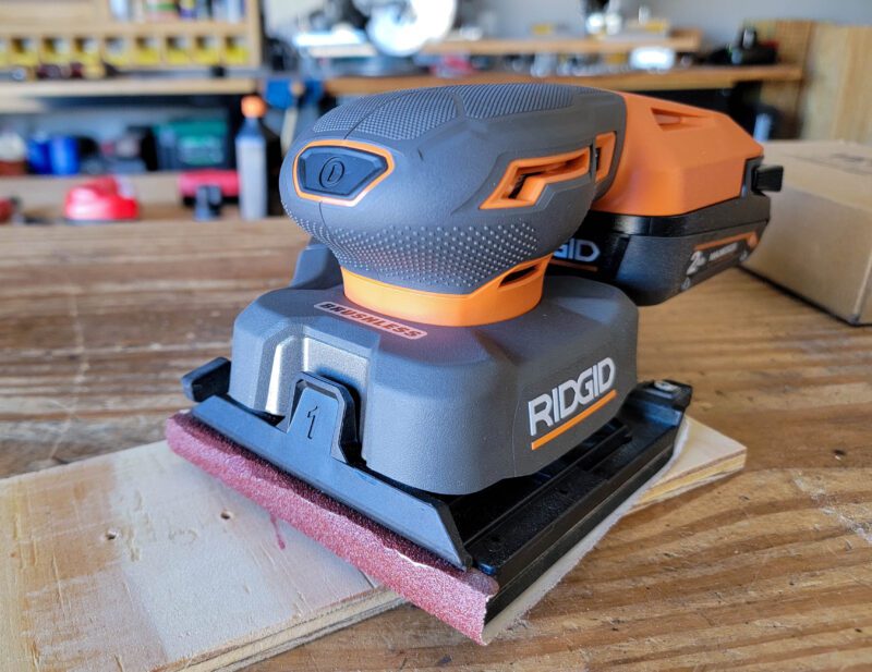 Ridgid 18V 1/4-Sheet Sander