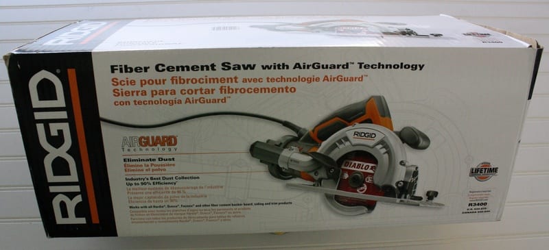 Ridgid R3400 Fuego 5" Fiber Cement Saw Review