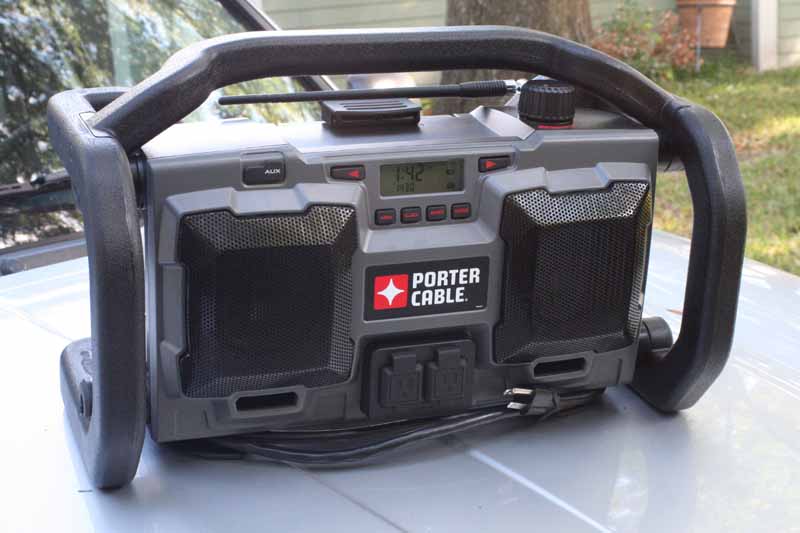 Porter-Cable PC18JR 18V Cordless Jobsite Radio Review