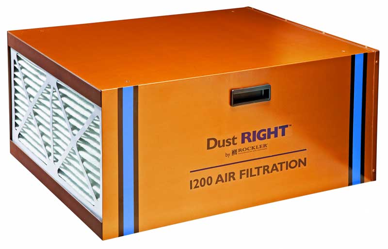 Rockler Dust Right 1200 Filtration System Preview