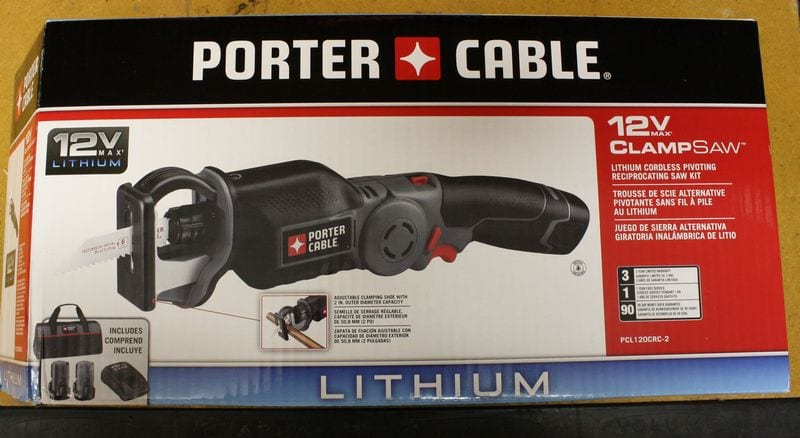 Porter Cable PCL120CRC-2 12V Cordless Pivoting Reciprocating Saw Review