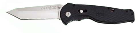 SOG FSAT-8 Flash II Tanto Straight Edge Knife Review